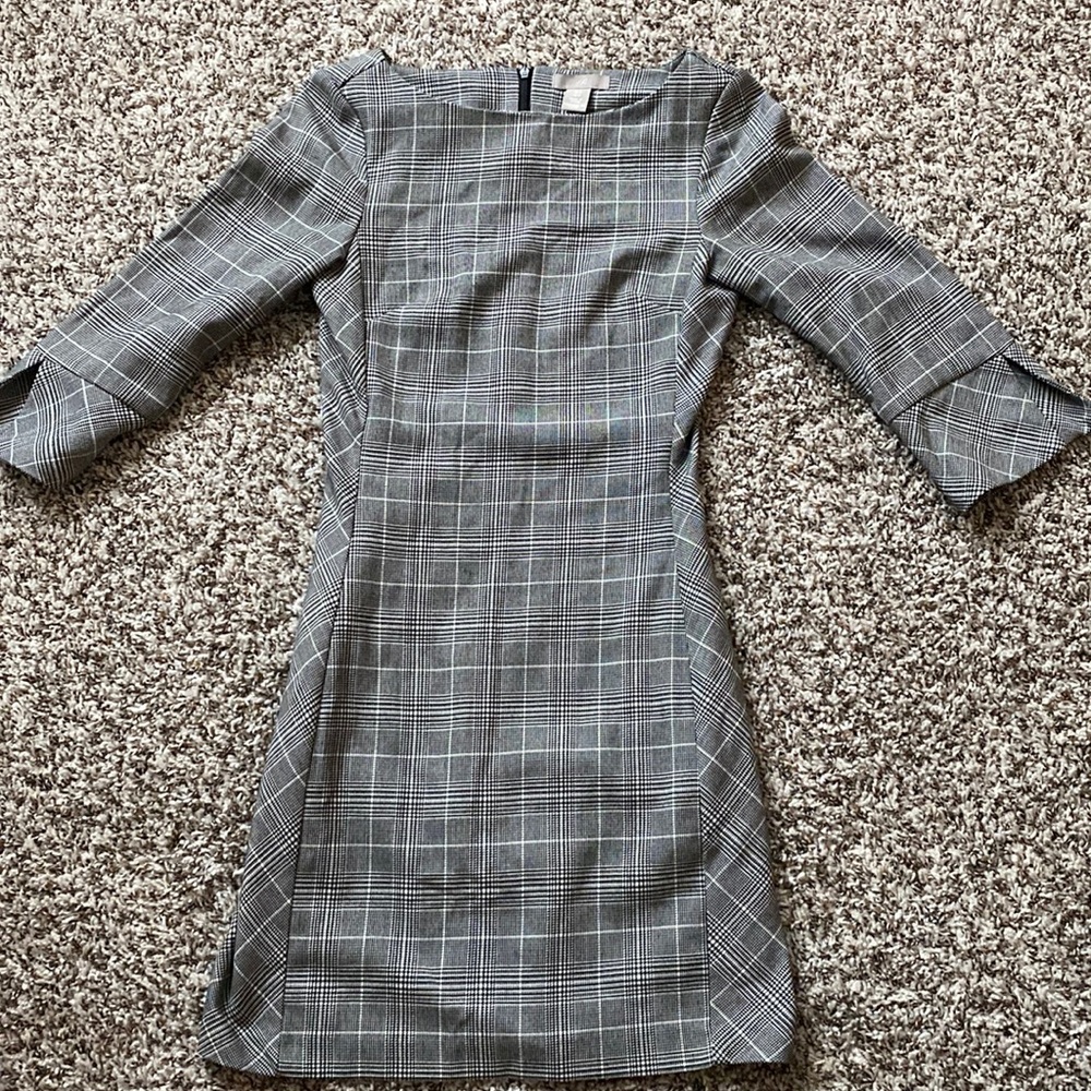 Plaid casual/mini dress